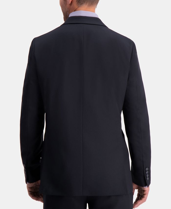 Haggar Men's Active Series Herringbone Slim-Fit Suit Separate Jacket ...