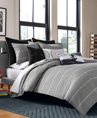 Eddie Bauer - Reed Charcoal Comforter Set, Twin