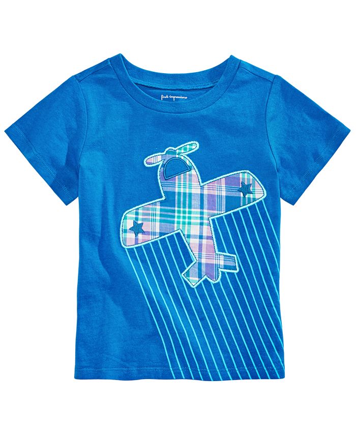 First Impressions Baby Boys Graphic-Print T-Shirt, Created for Macy's ...