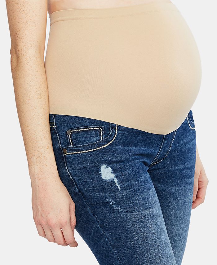 Motherhood Maternity Cropped Skinny Jeans Macy's