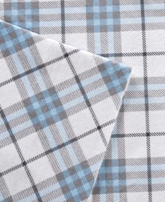 Novelty Printed Cotton Flannel 3-Pc. Sheet Set, Twin XL
