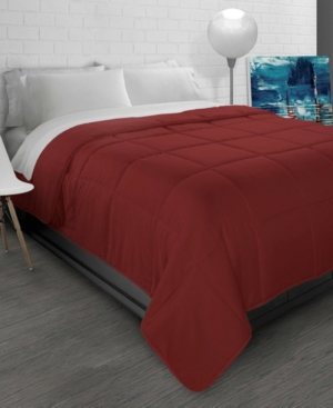 Ella Jayne All-season Soft Brushed Microfiber Down-alternative Comforter - Twin In Brick Red