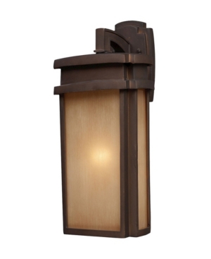 Sedona 1-Light Outdoor Sconce in Clay Bronze