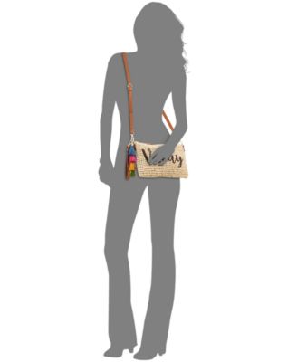 INC International Concepts I.N.C. Tropical Straw Crossbody, Created for Macy's