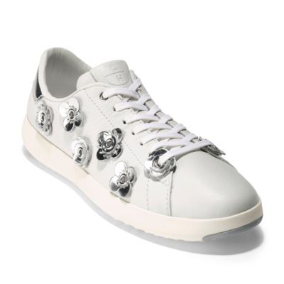 flower tennis shoes