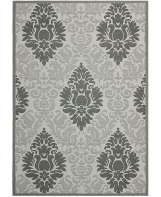Safavieh Courtyard CY7133 Light Gray and Anthracite 9' x 12' Sisal ...