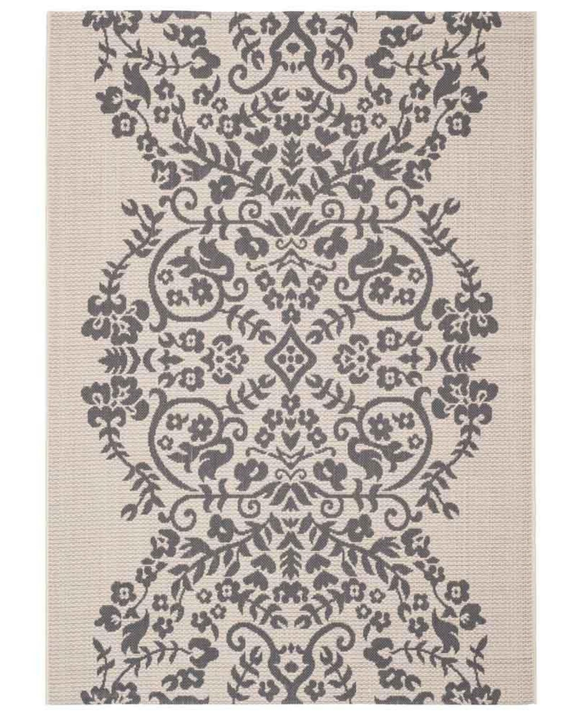 Martha Stewart Collection Hickory 6'7in x 9'6in Outdoor Area Rug, Created for Macy's - Hickory