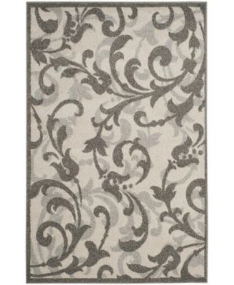Amherst Ivory and Gray 5' x 8' Area Rug