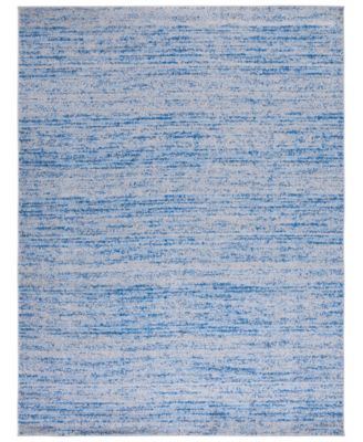 Adirondack Blue and Silver 6' x 9' Area Rug
