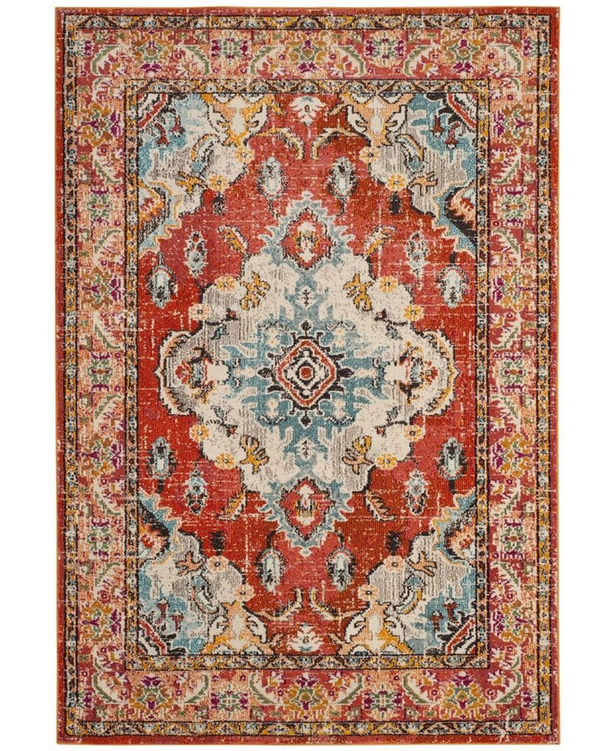 Safavieh Monaco MNC243 Area Rug -Light Blue