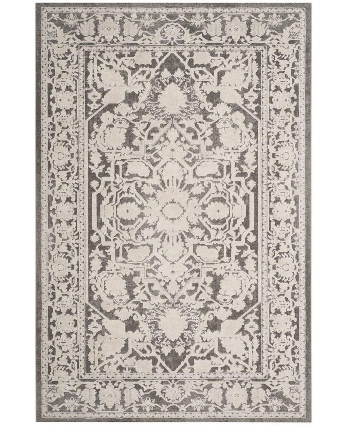 Safavieh Reflection 8' x 10' Area Rug - Dark Grey/Cream