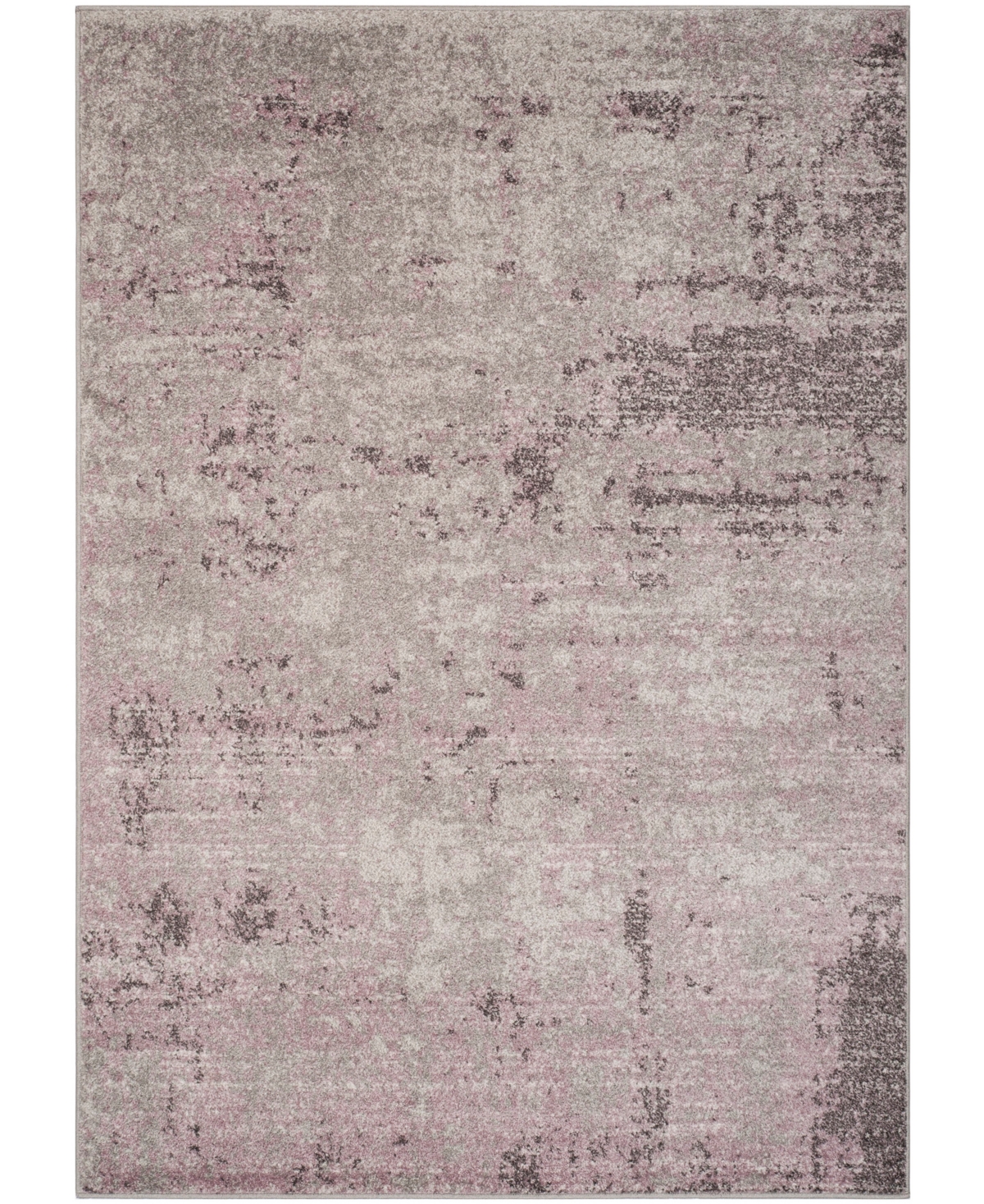 Safavieh Adirondack Light Gray and Purple 8' x 10' Area Rug - Light Gray