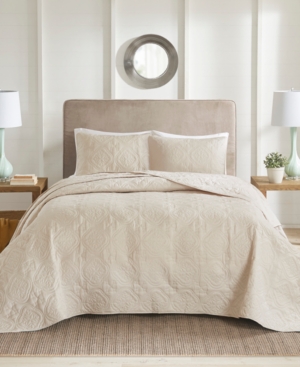 510 Design Oakley 3-pc. Bedspread Set, King/california King In Cream