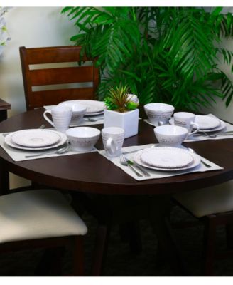 Malibu Sands 16 Pc. Dinnerware Set, Service for 4