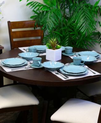 Fleur De Lys 20 Pc. Dinnerware Set, Service for 4