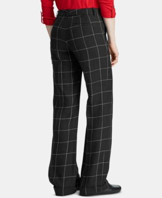 Lauren Ralph Lauren Linen Wide-Leg Pants