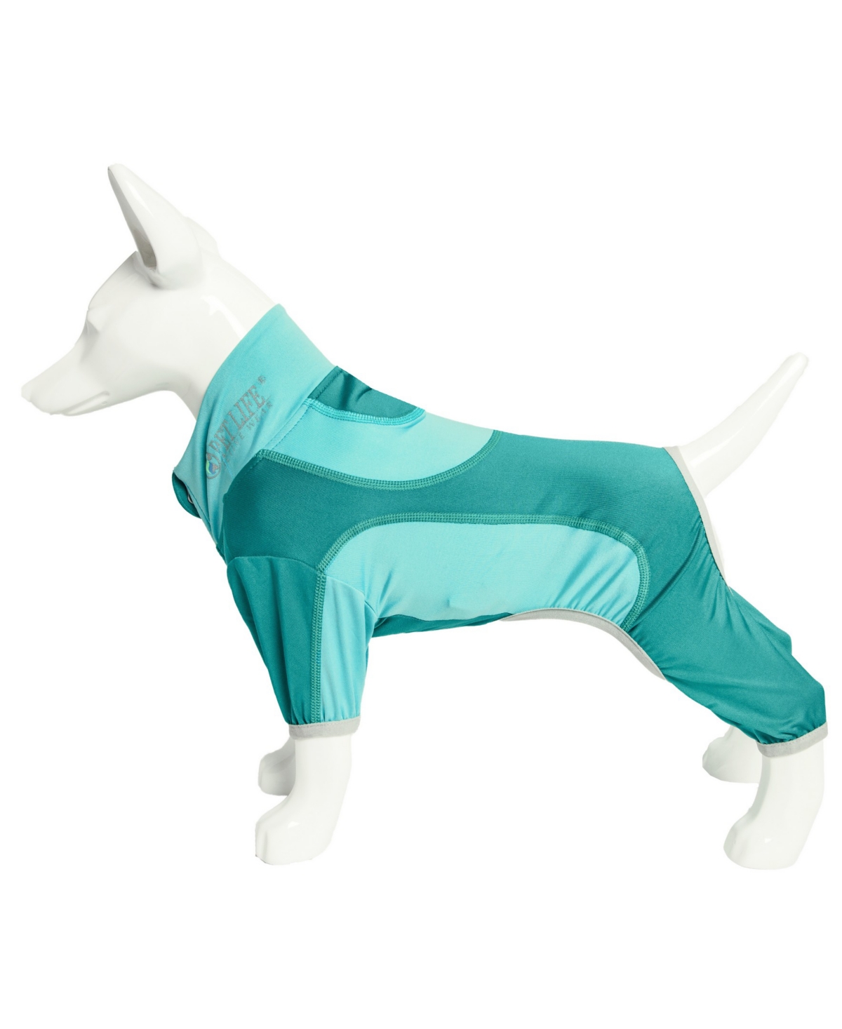Pet Life Active 'Warm-Pup' Performance Two Toned Full Body Warm Up
