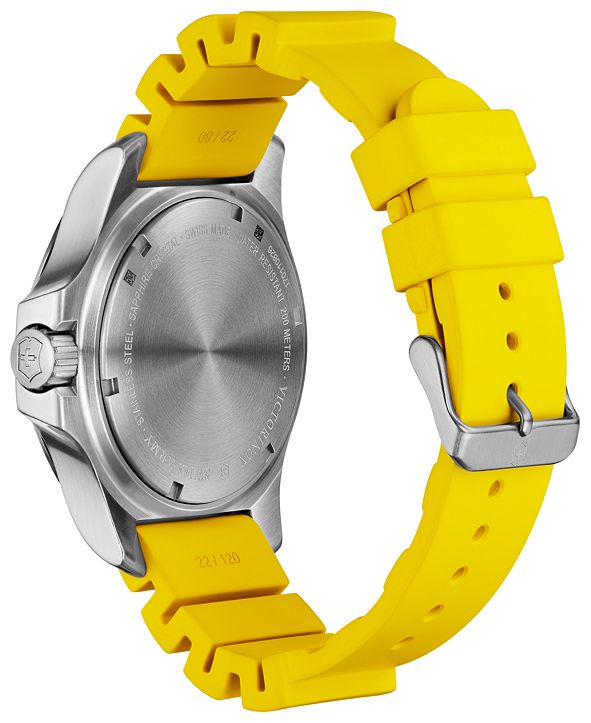 victorinox inox diver yellow