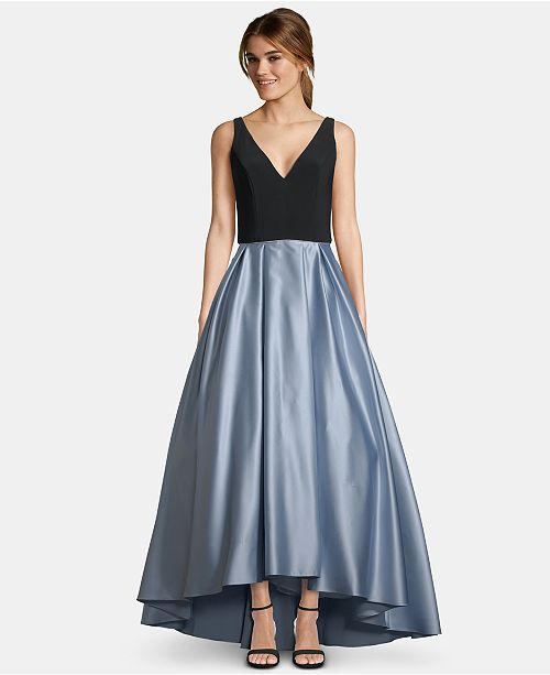 Betsy Adam Petite High Low Gown Reviews Dresses Macy S
