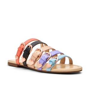 KATY PERRY NIKKI STRAPPY SLIDE SANDALS WOMEN'S SHOES