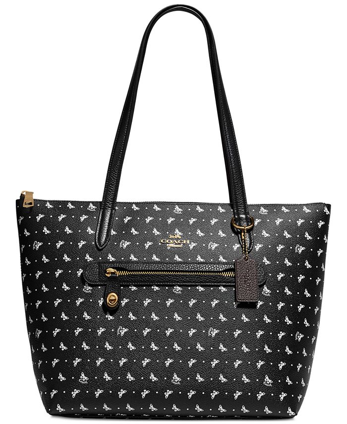 COACH Butterfly Print Taylor Tote Macy's