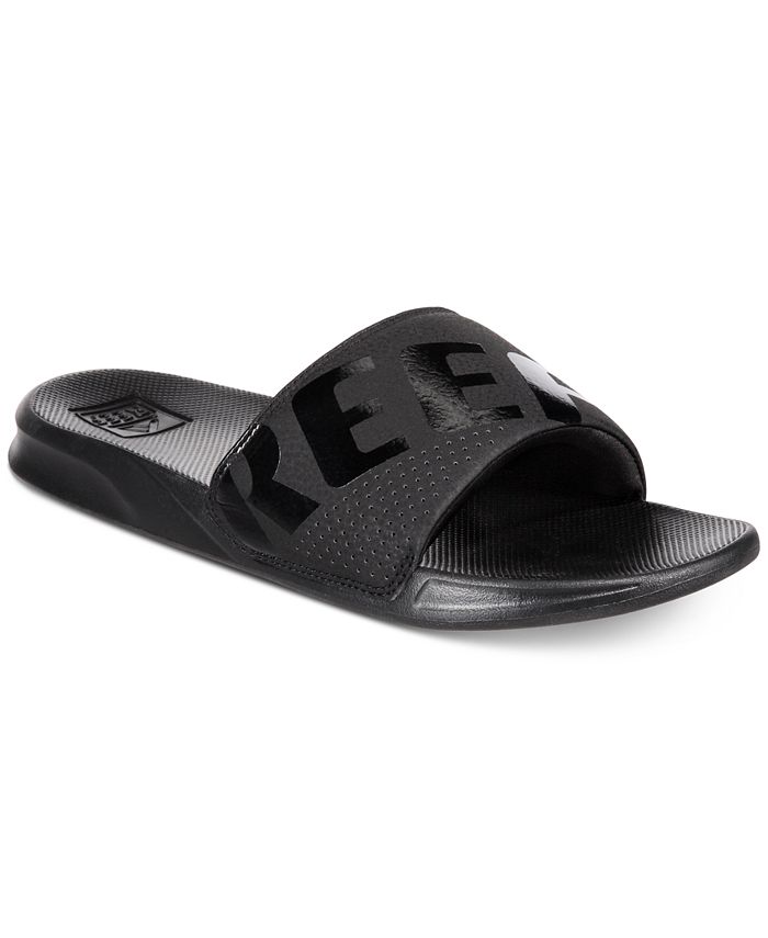 REEF Men's One Slide Sandals - Macy's