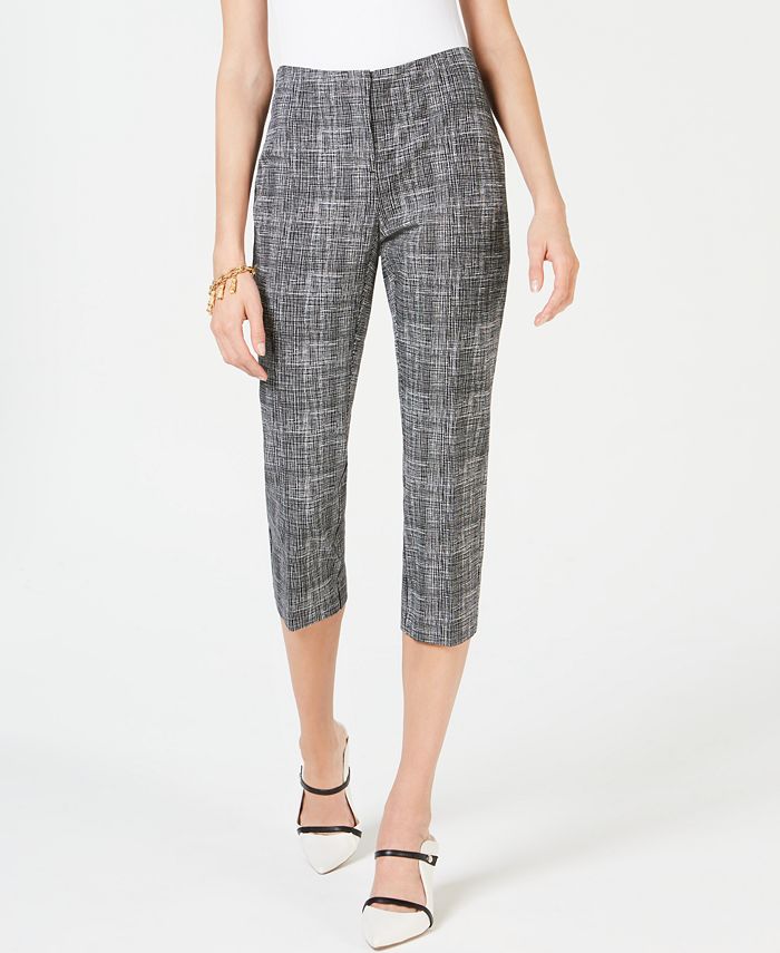 Alfani Printed Capri Pants, Created for Macy's & Reviews - Pants & Capris - Women - Macy's