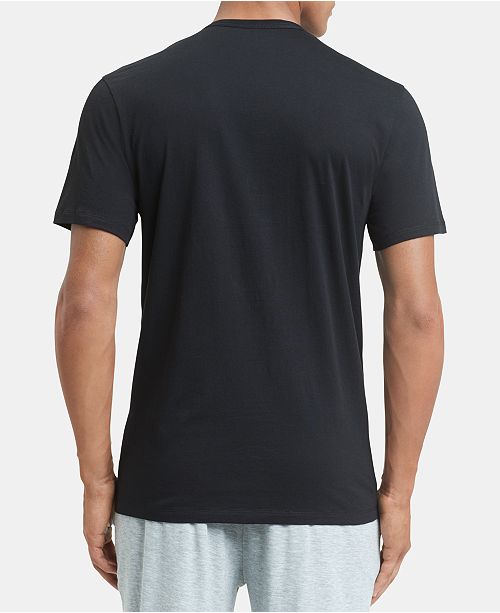 Calvin Klein Men's 5-Pk. Cotton Classics Slim V-Neck Undershirts ...