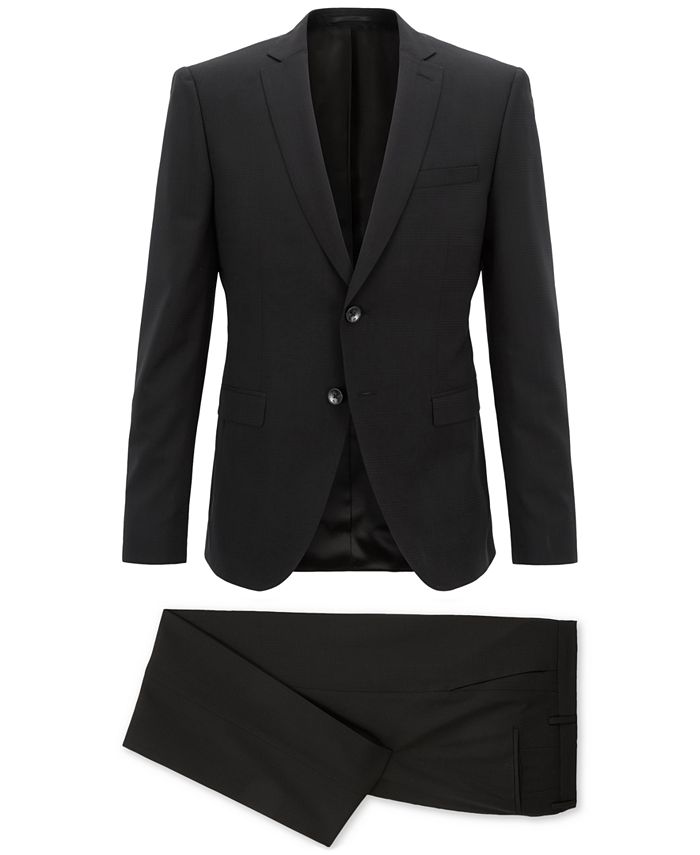 Hugo Boss BOSS Men's Extra-Slim Fit Virgin Wool Suit - Macy's