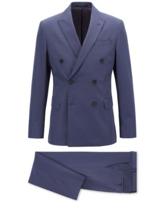 hugo boss double breasted suit