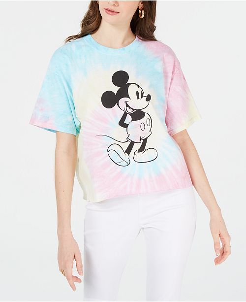Disney Juniors Cotton Mickey Mouse Tie Dyed T Shirt Reviews