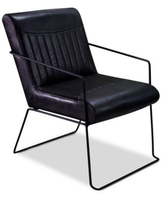 clancy leather chair