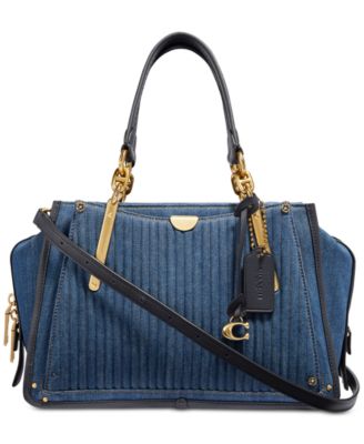 coach denim handbags