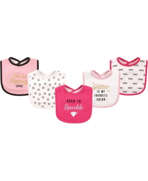 Hudson Baby Drooler Bibs 5-Pack One Size