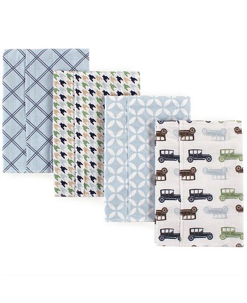 Hudson Baby Flannel Burp Cloth 4 Pack One Size Reviews All Kids Accessories Kids Macy S