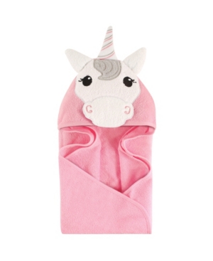 Hudson Baby Animal Face Hooded Towel One Size
