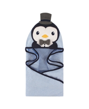Hudson Baby Animal Face Hooded Towel One Size