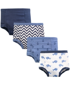 Hudson Baby Toddler Water Resistant Training Pants 4-Pack 12 Months-4T