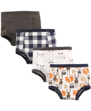 Hudson Baby Toddler Water Resistant Training Pants 4-Pack 12 Months-4T