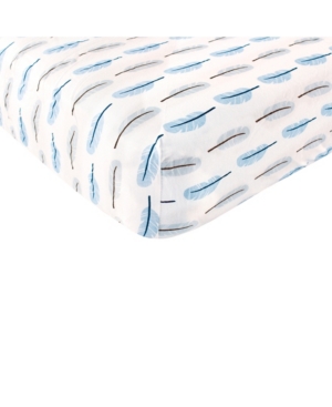 Touched By Nature Organic Cotton Fitted Crib Sheet One Size