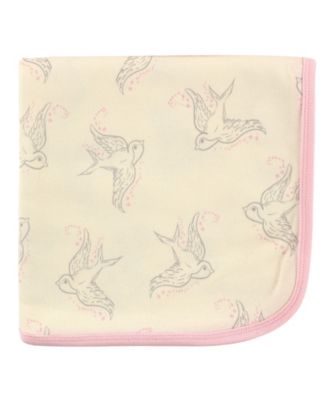 Natural Cotton Swaddle, Receiving and Multi-purpose Blanket