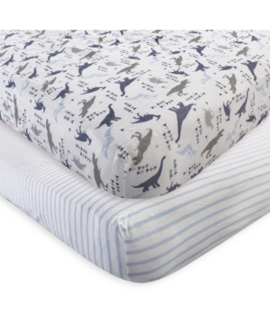 Touched By Nature Organic Fitted Crib Sheets 2-Pack One Size