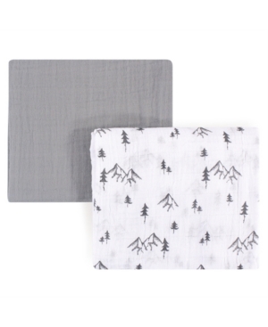 Yoga Sprout Muslin Swaddle Blanket, 2-pack, One Size In Mountain