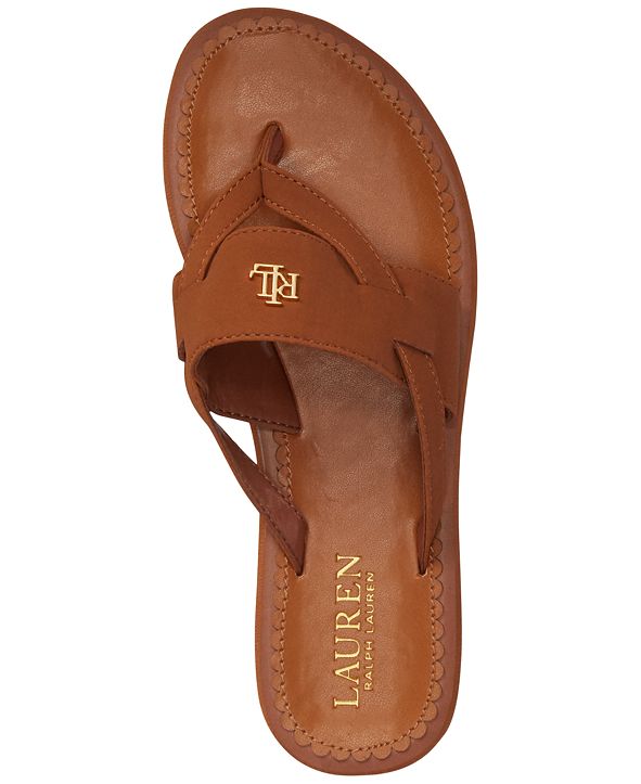 ralph lauren rosalind thong sandals