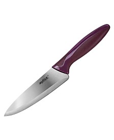 Utility Paring Kitchen Knife with Sheath Cover, 5.5" Stainless Steel Blade