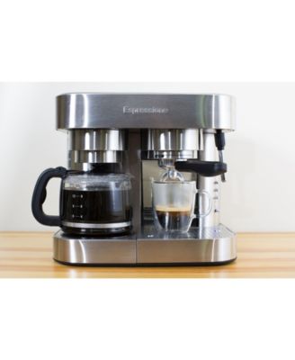 Combination Espresso Machine & 10-Cup Drip Coffeemaker