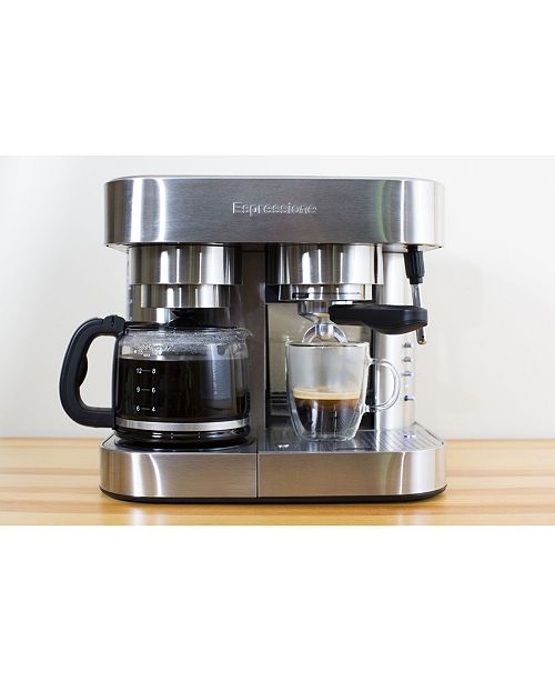 Espressione Combination Espresso Machine & 10Cup Drip Coffeemaker