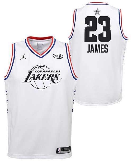 Outerstuff Big Boys Lebron James Los Angeles Lakers All Star Swingman Jersey Reviews All Kids Sports Fan Shop Macy S