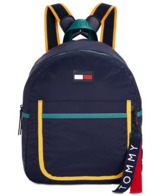 tommy hilfiger duo chrome backpack