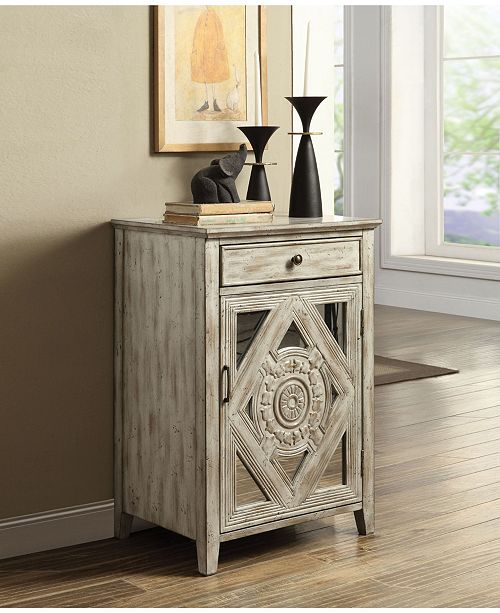 Acme Furniture Vinita Side Table & Reviews Furniture Macy's